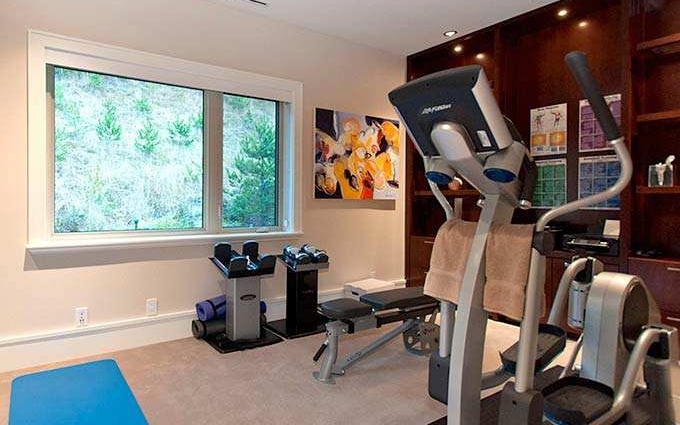 合肥装修设计室内家庭健身房，让自己过上健康生活